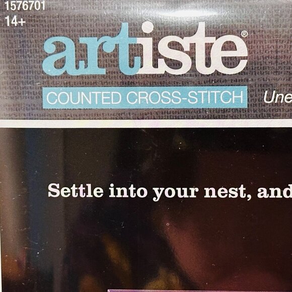 Artiste Counted Cross Stitch "Une Poule" Kooler Design - NWT (2015) - Picture 7 of 11